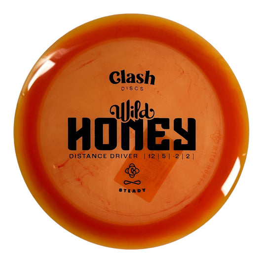 Clash Discs Wild Honey | Steady | Orange/Blue 170-172g Disc Golf