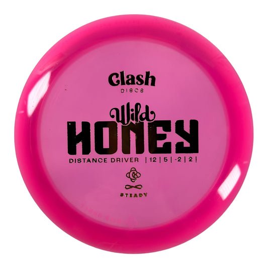 Clash Discs Wild Honey | Steady | Pink/Gold 170-172g Disc Golf