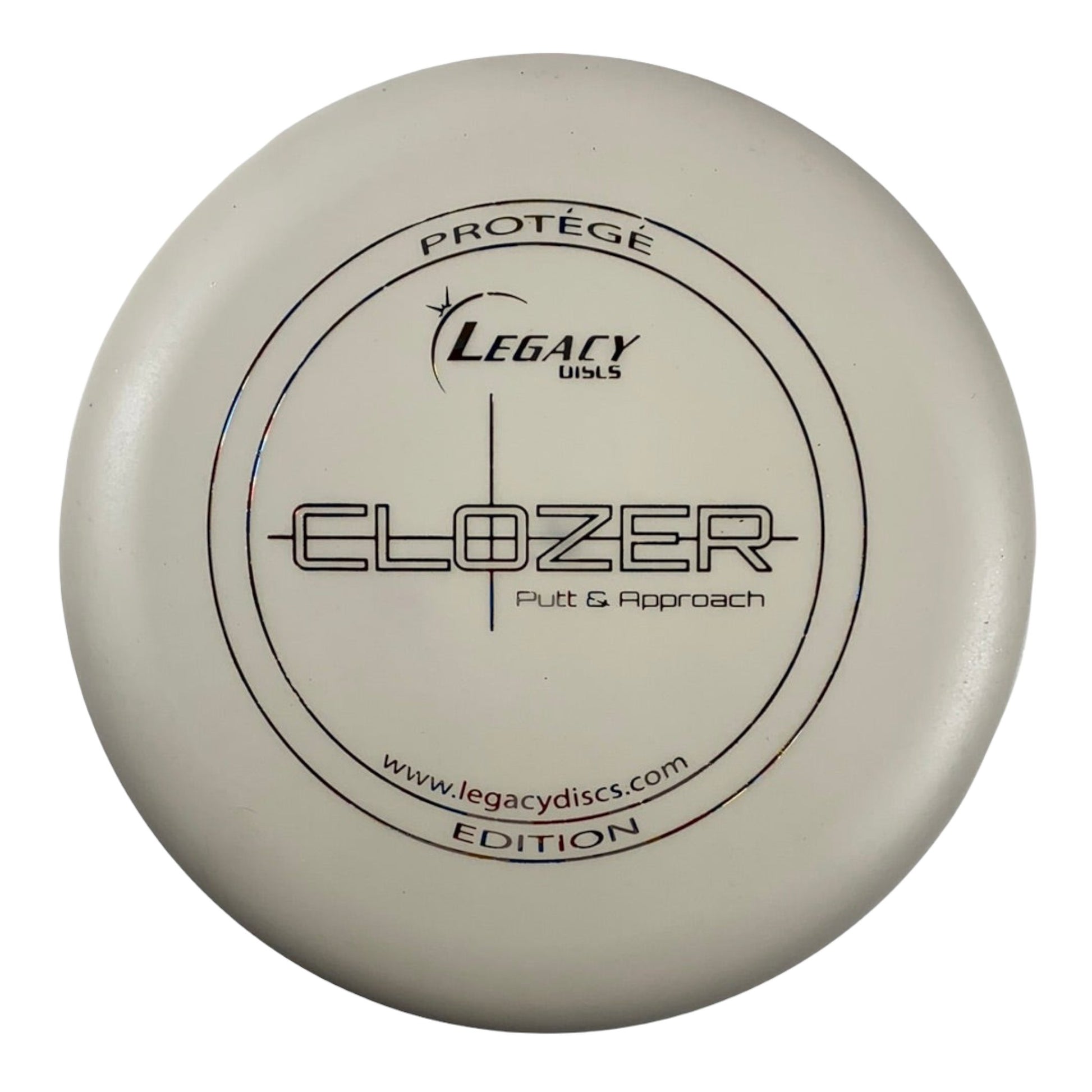 Legacy Discs Clozer | Protégé | White/Dots 174g Disc Golf