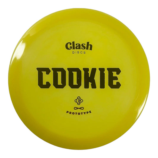 Clash Discs Cookie | Steady | Yellow/Red 176g (Prototype) Disc Golf