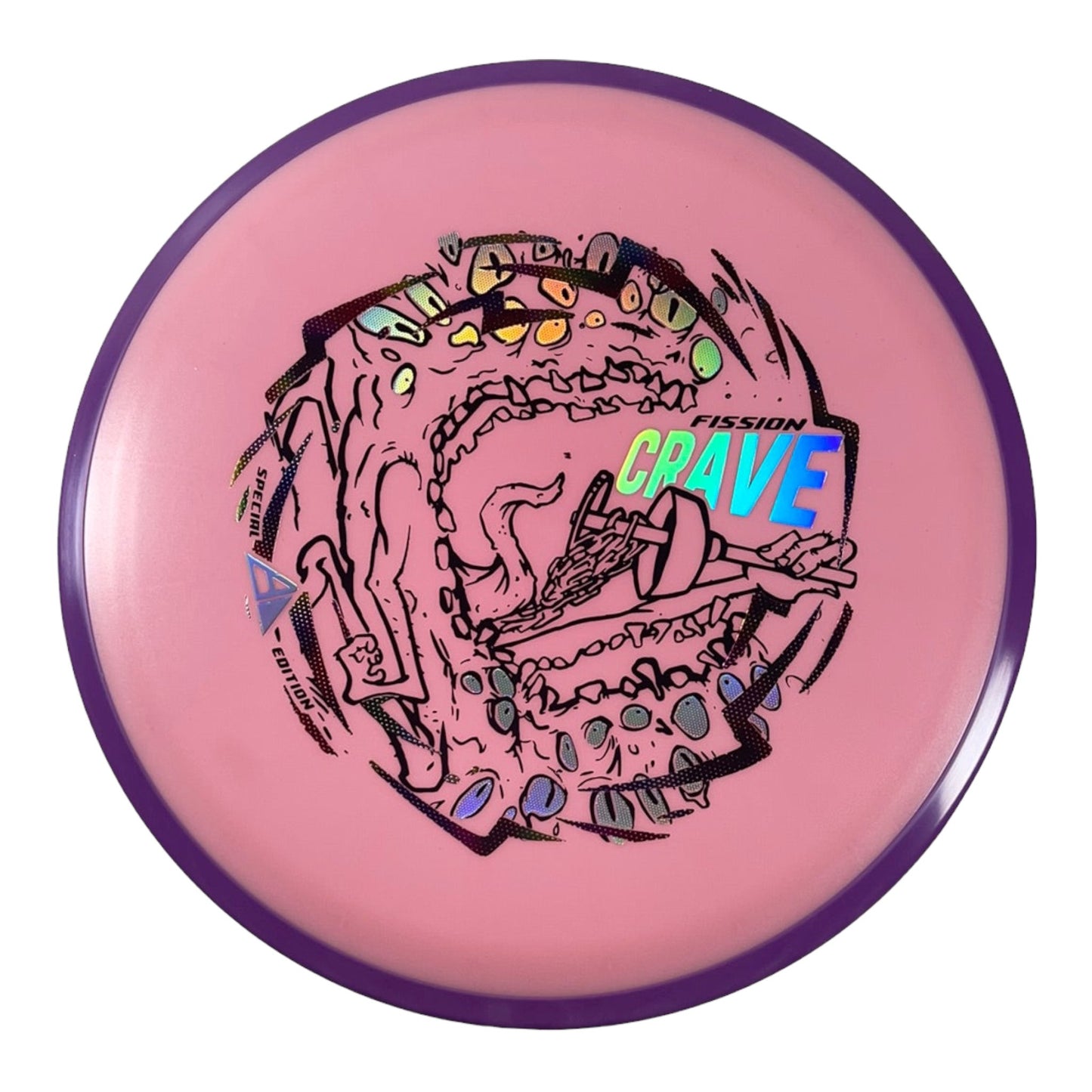Axiom Discs Crave | Fission | Pink/Purple 162g (Special Edition) Disc Golf