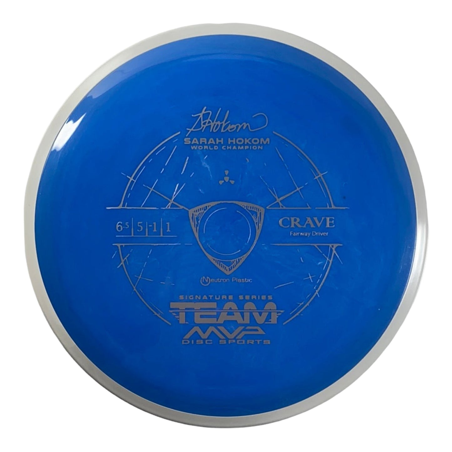Axiom Discs Crave | Neutron | Blue/White 169g (Sarah Hokom) Disc Golf