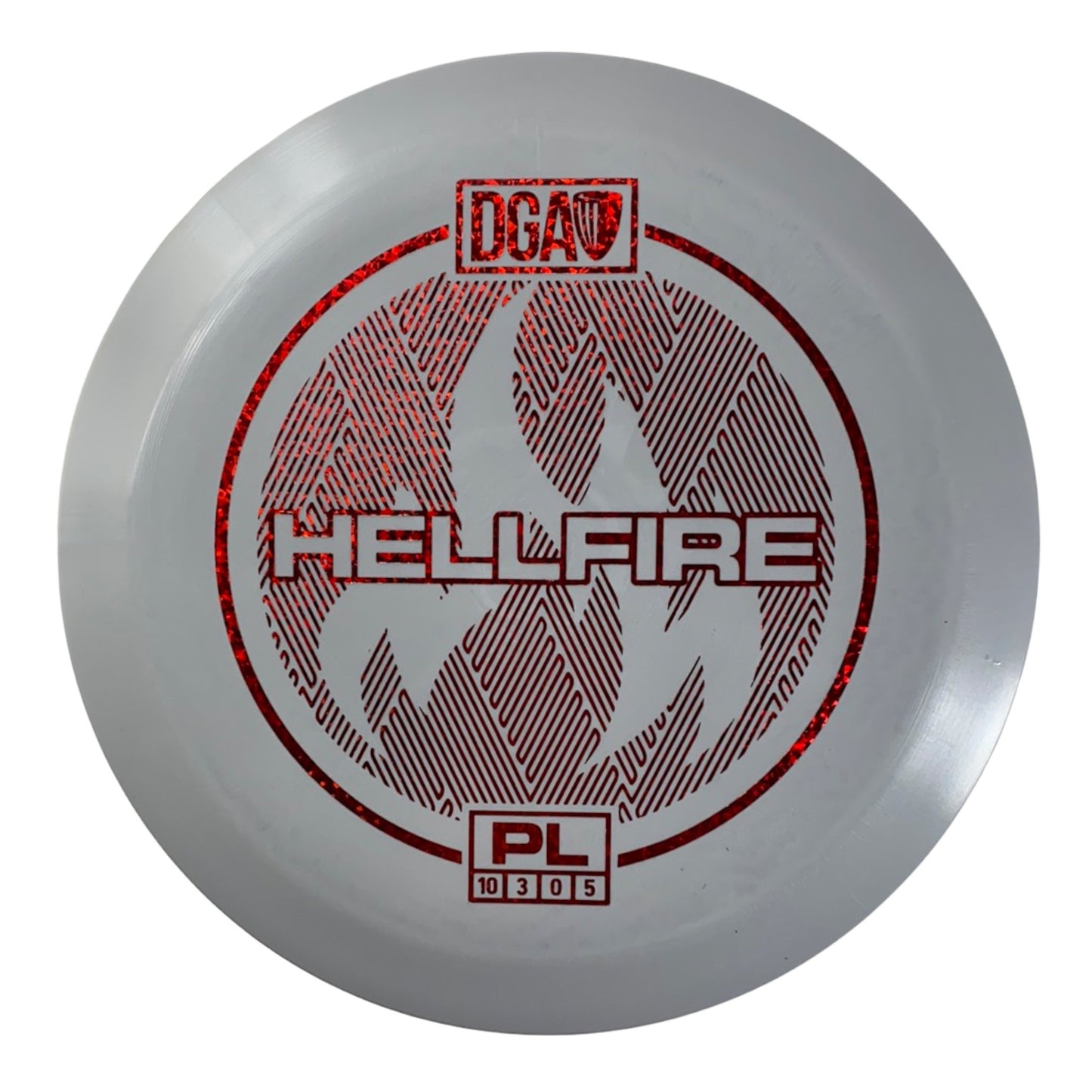 DGA Hellfire | PL | Grey/Red 174g Disc Golf
