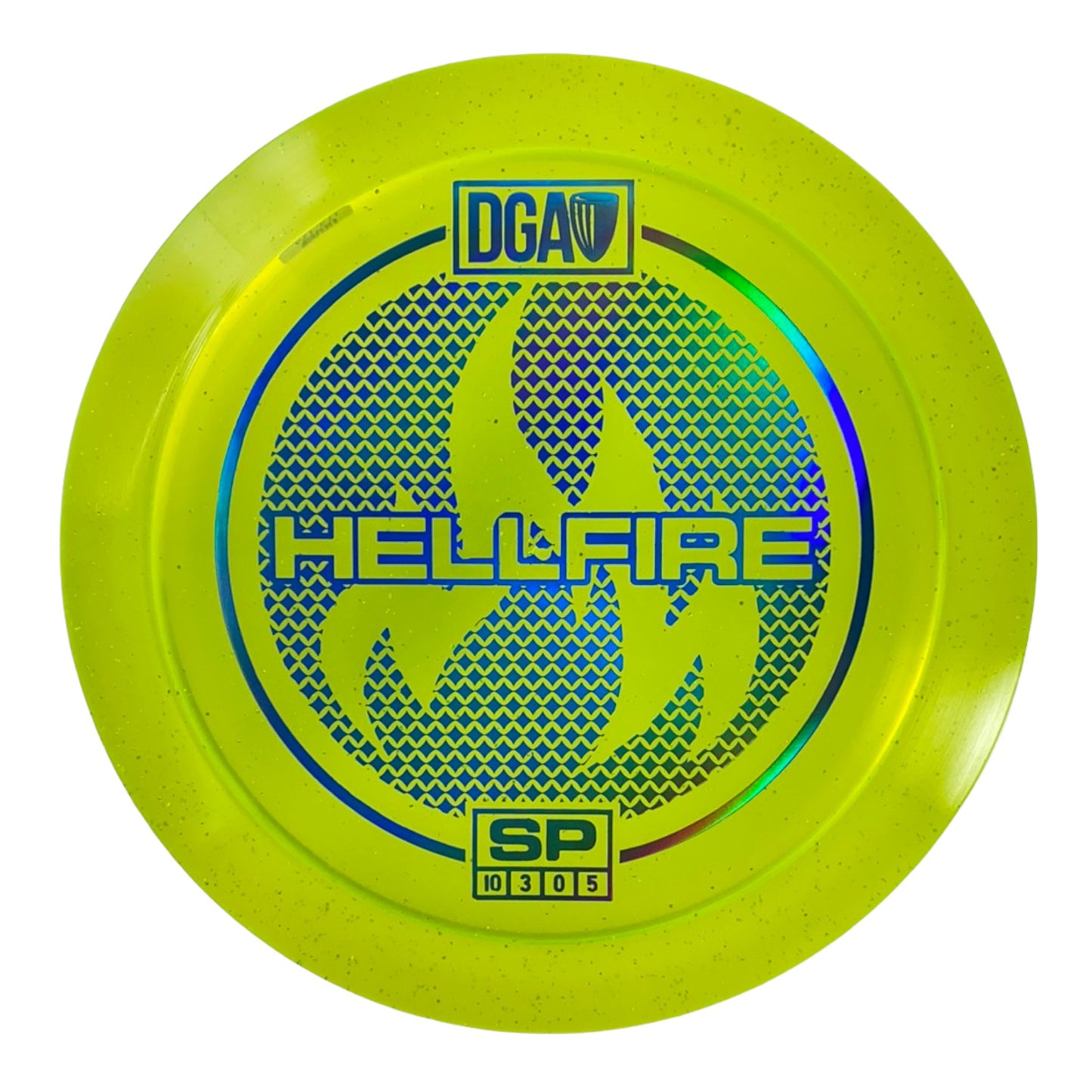 DGA Hellfire | SP | Yellow/Blue/Holo 173g Disc Golf