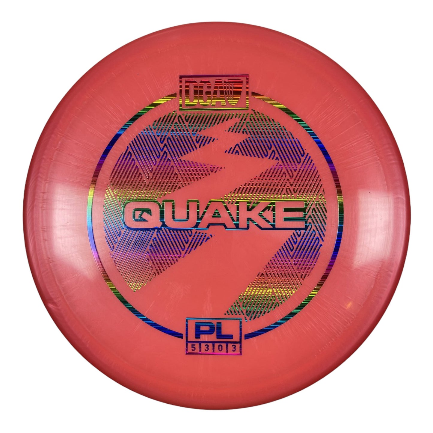 DGA Quake | PL | Red/Rainbow 177g Disc Golf