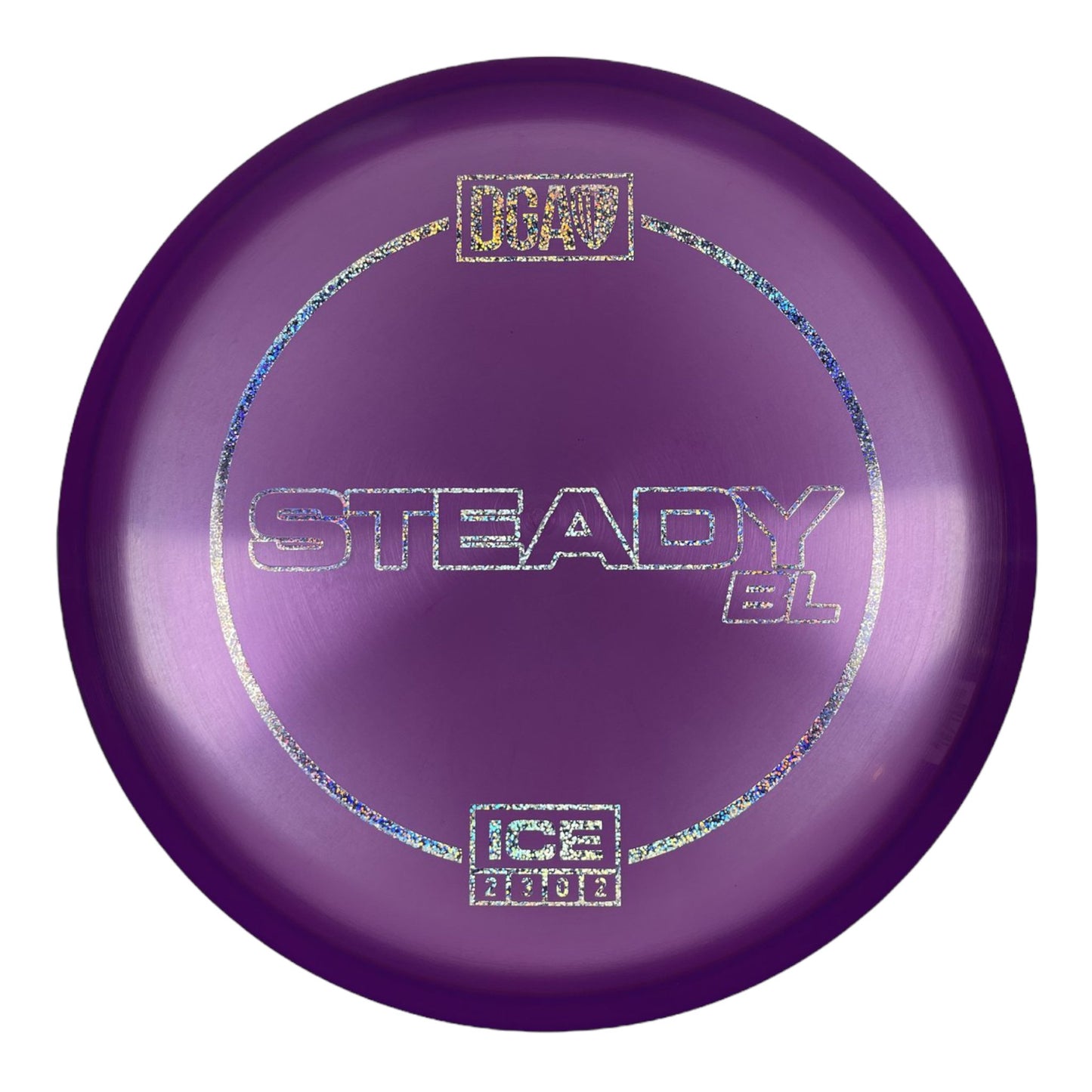DGA Steady BL | ICE | Purple/Holo 169g Disc Golf