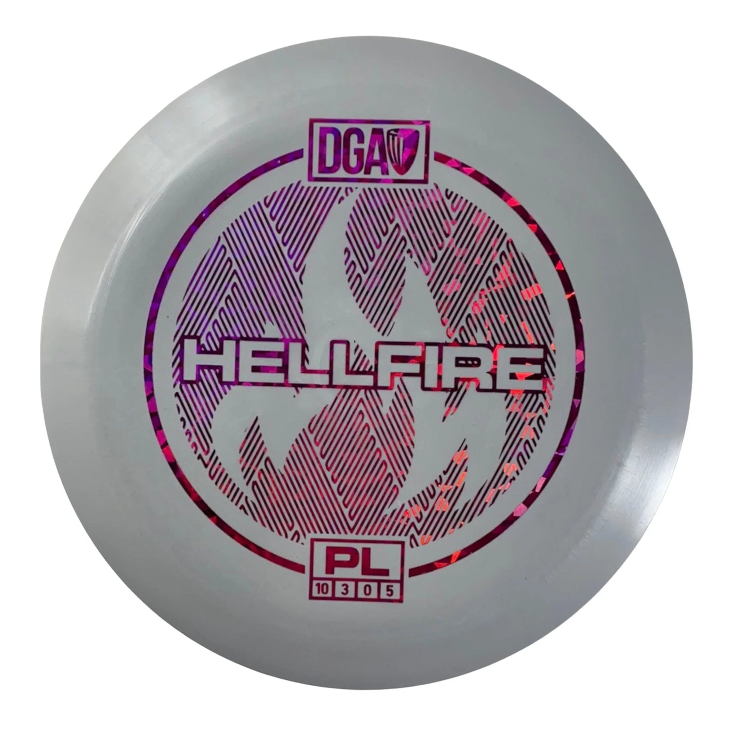 Disc Golf Association Hellfire | PL | Grey/Pink 174g Disc Golf