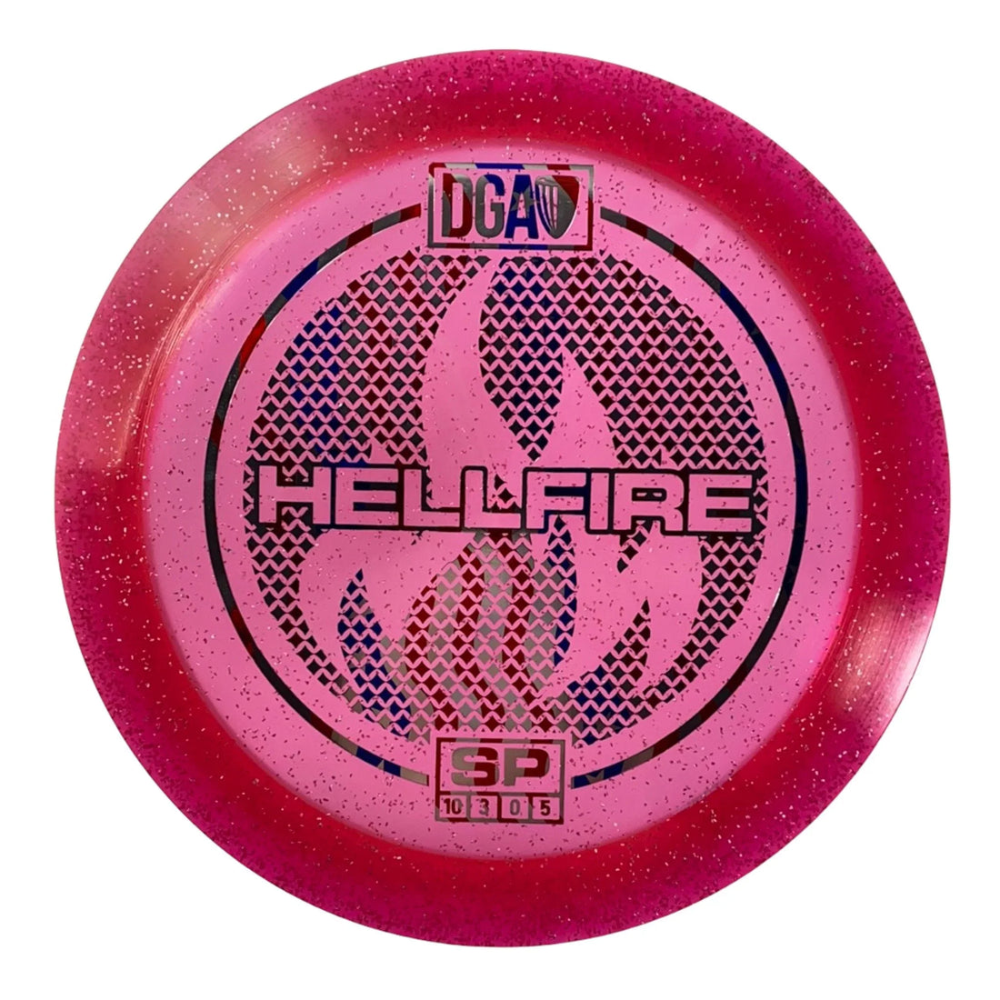 Disc Golf Association Hellfire | SP | Red/USA 174g Disc Golf