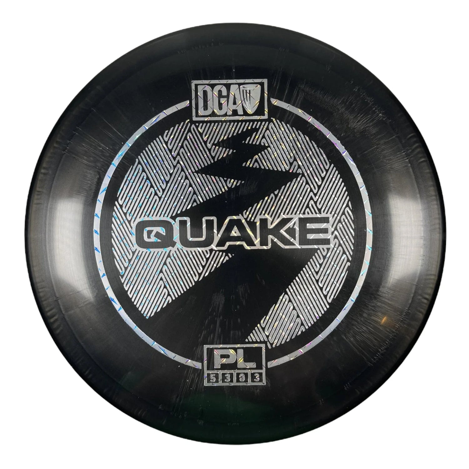 Disc Golf Association Quake | PL | Black/Holo 170g Disc Golf