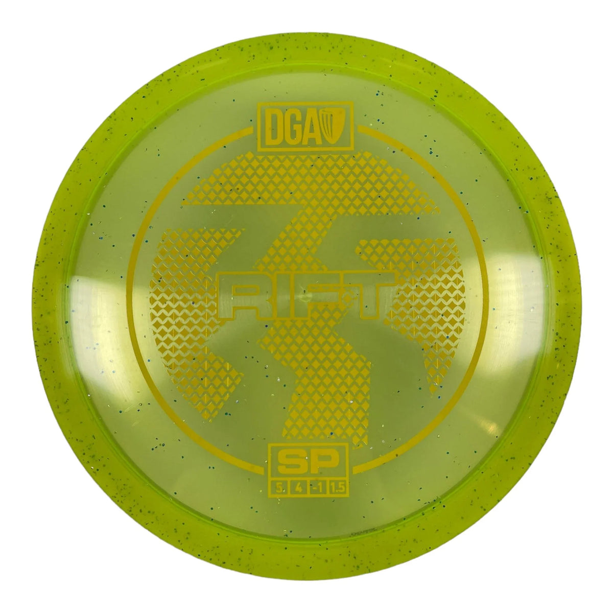 Disc Golf Association Rift | SP | Yellow/Yellow 176g Disc Golf