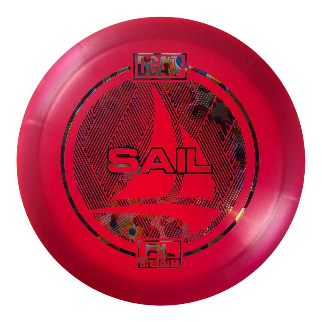 Disc Golf Association Sail | PL | Red/Dots 172g Disc Golf