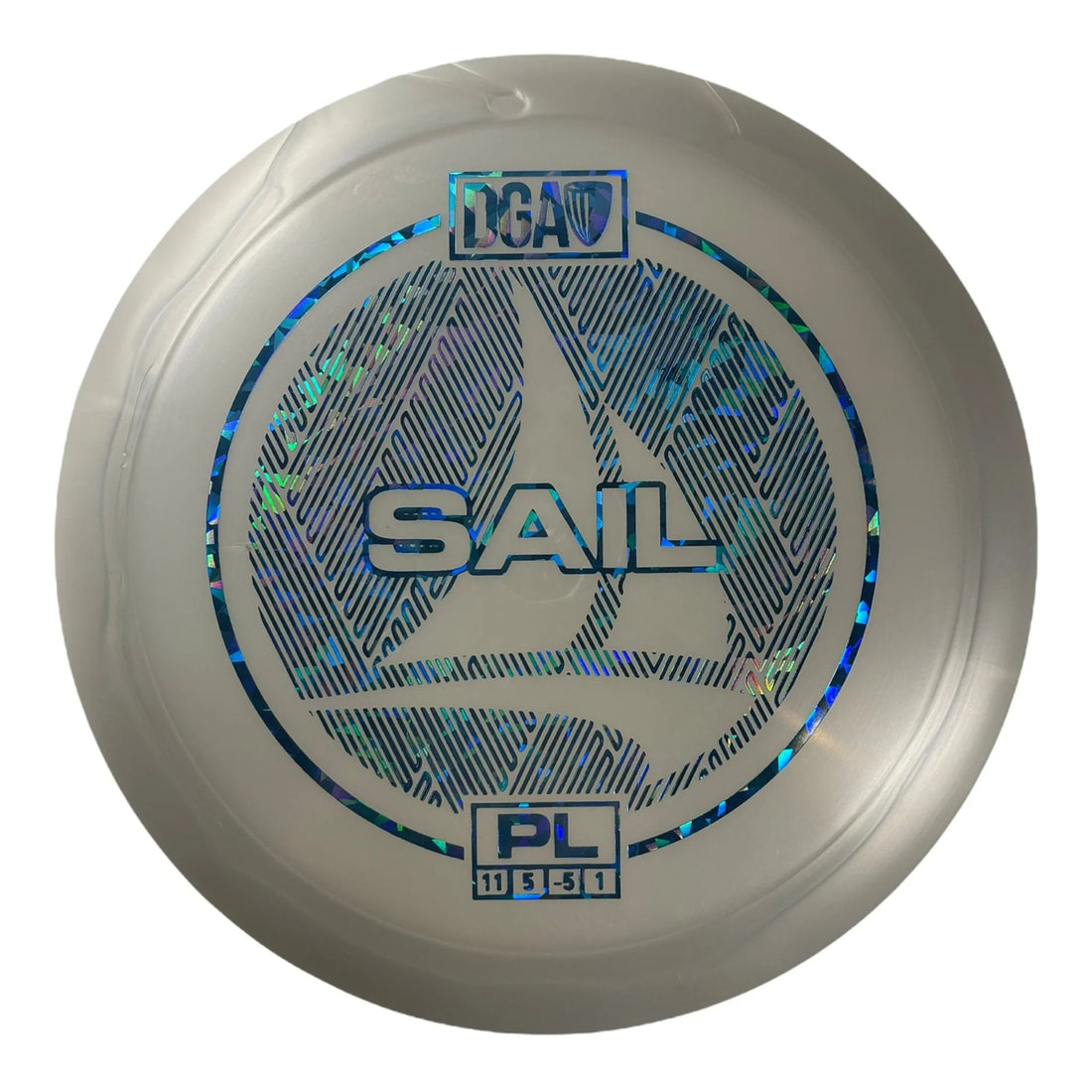 Disc Golf Association Sail | PL | White/Blue 171g Disc Golf