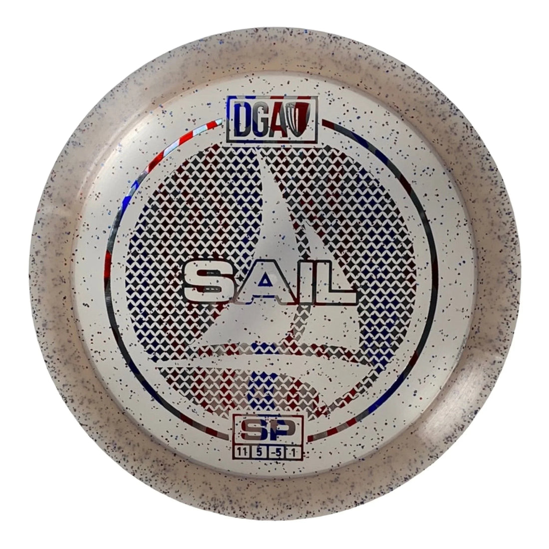 Disc Golf Association Sail | SP | Grey/USA 174g Disc Golf