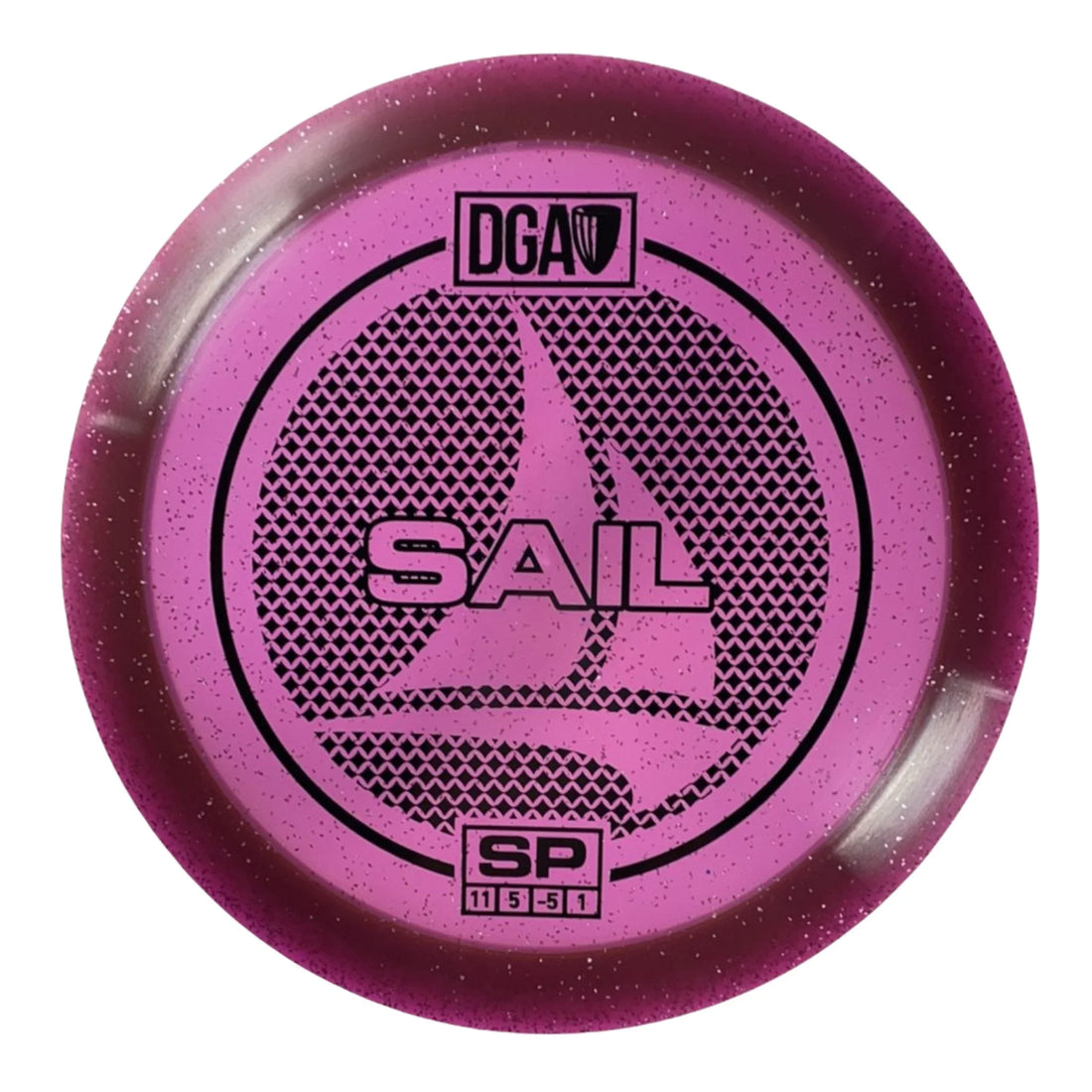 Disc Golf Association Sail | SP | Purple/Black 173g Disc Golf