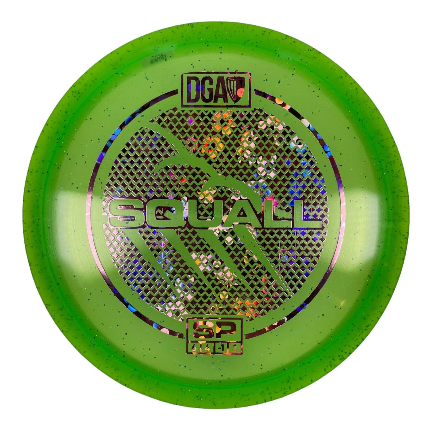 Disc Golf Association Squall | SP | Green/Pink 177g Disc Golf