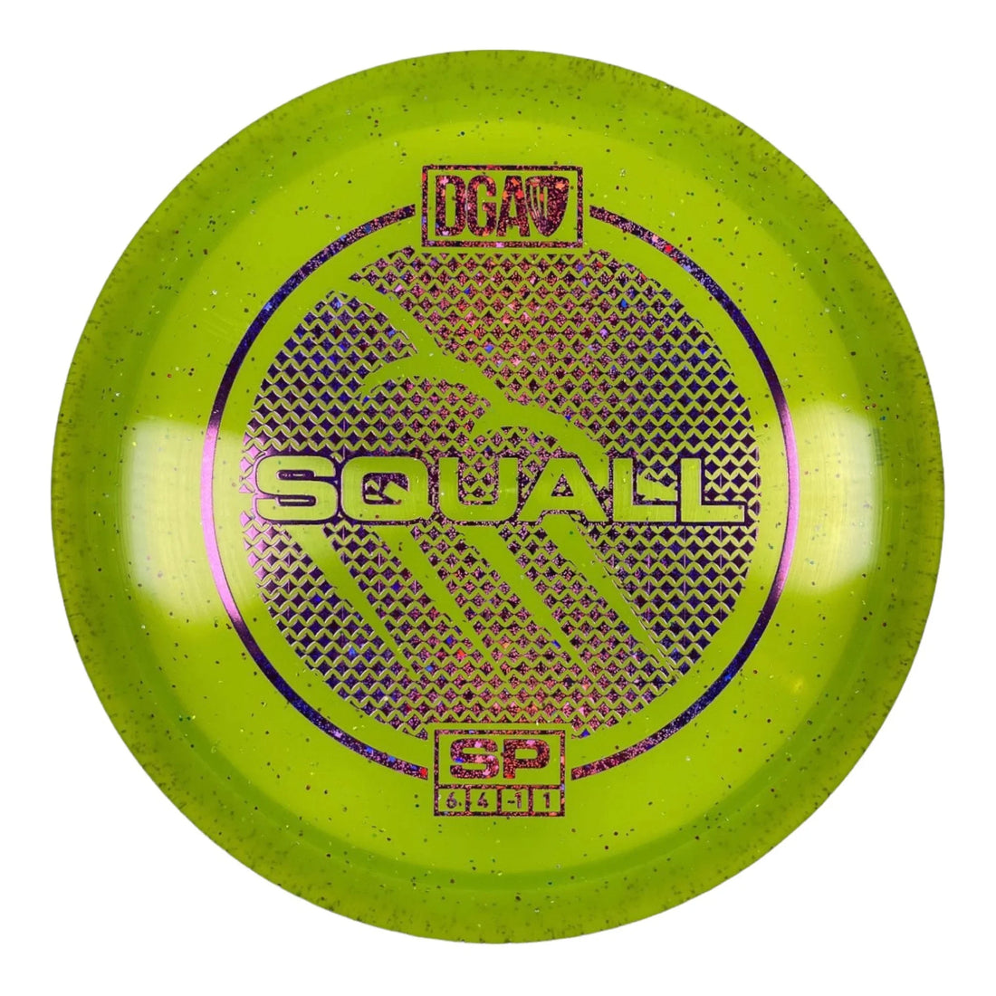 Disc Golf Association Squall | SP | Yellow/Pink 177g Disc Golf