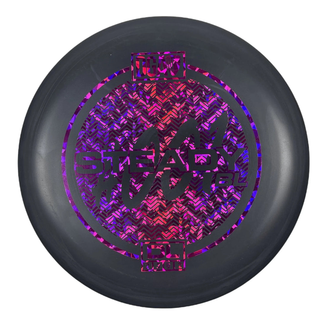 Disc Golf Association Steady BL | DL | Grey/Pink 173 - 174g Disc Golf