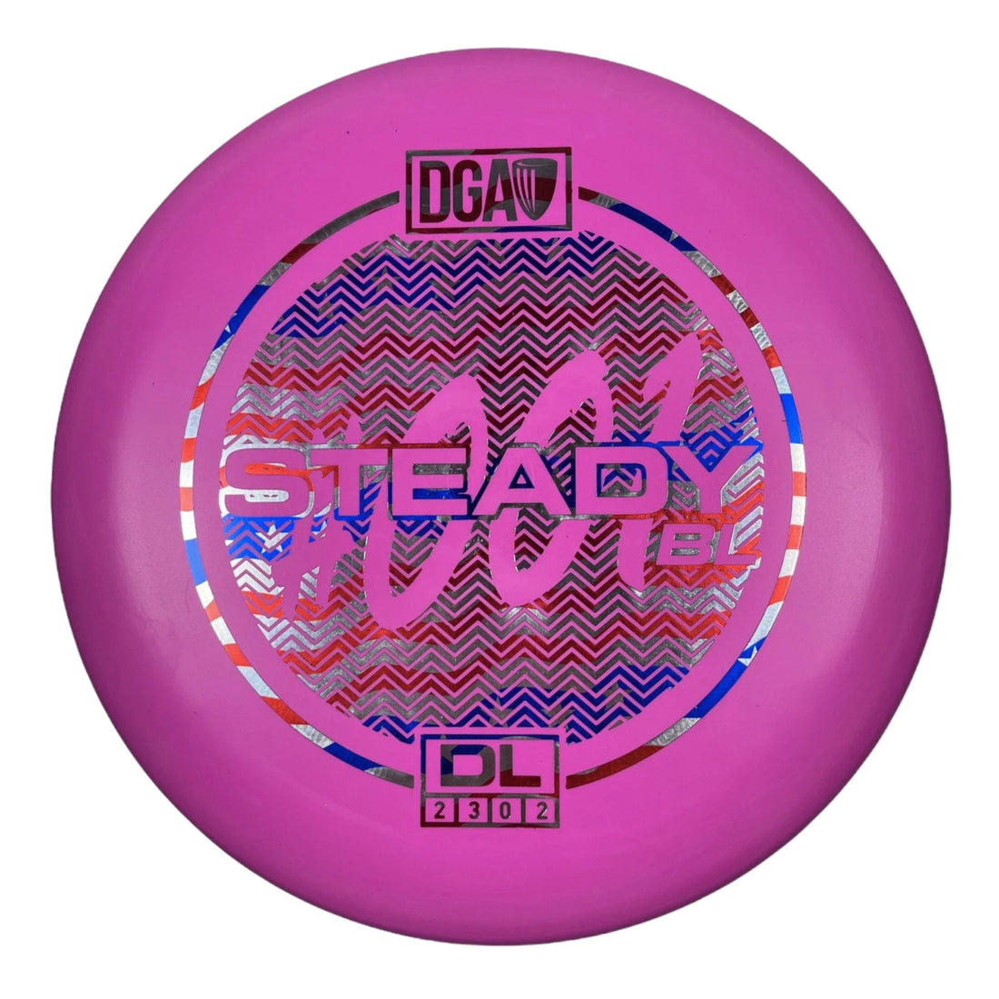 Disc Golf Association Steady BL | DL | Pink/USA 173 - 174g Disc Golf