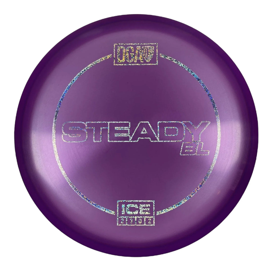 Disc Golf Association Steady BL | ICE | Purple/Holo 169g Disc Golf