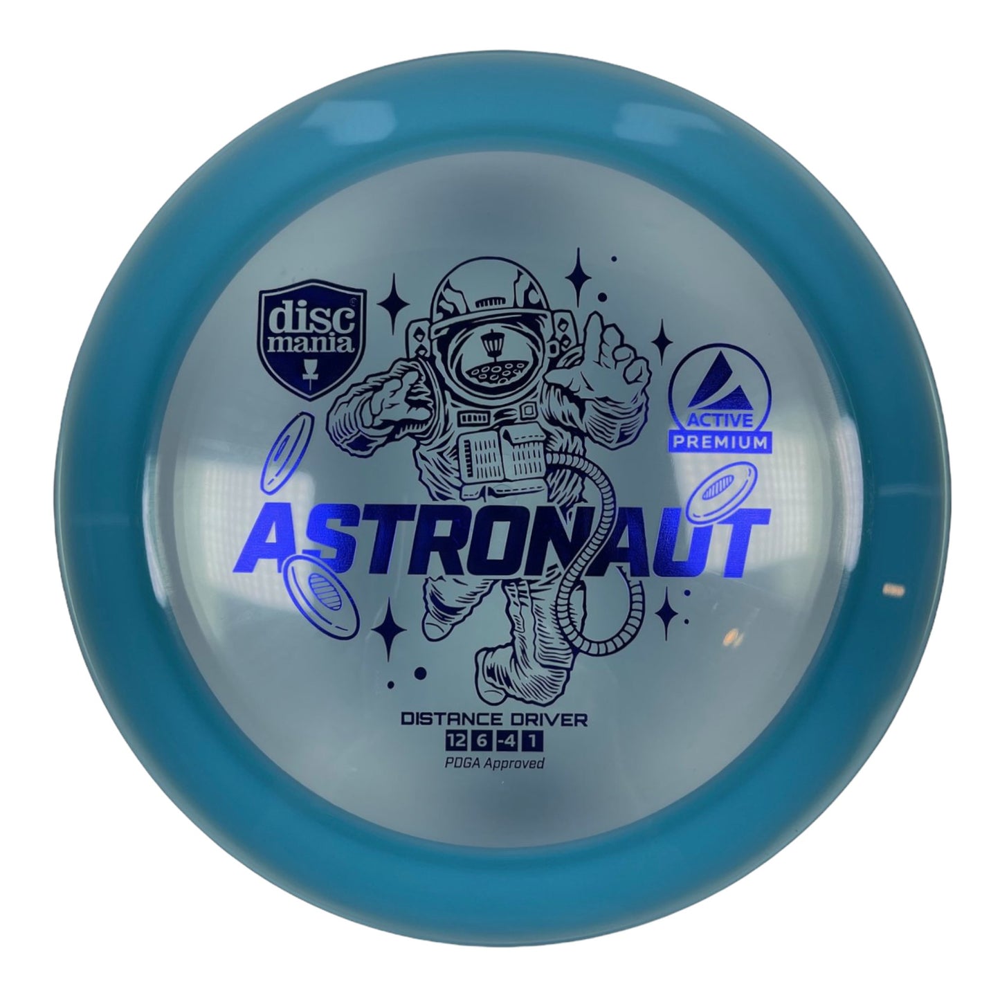 Discmania Astronaut | Active Premium | Blue/Purple 170-174g Disc Golf