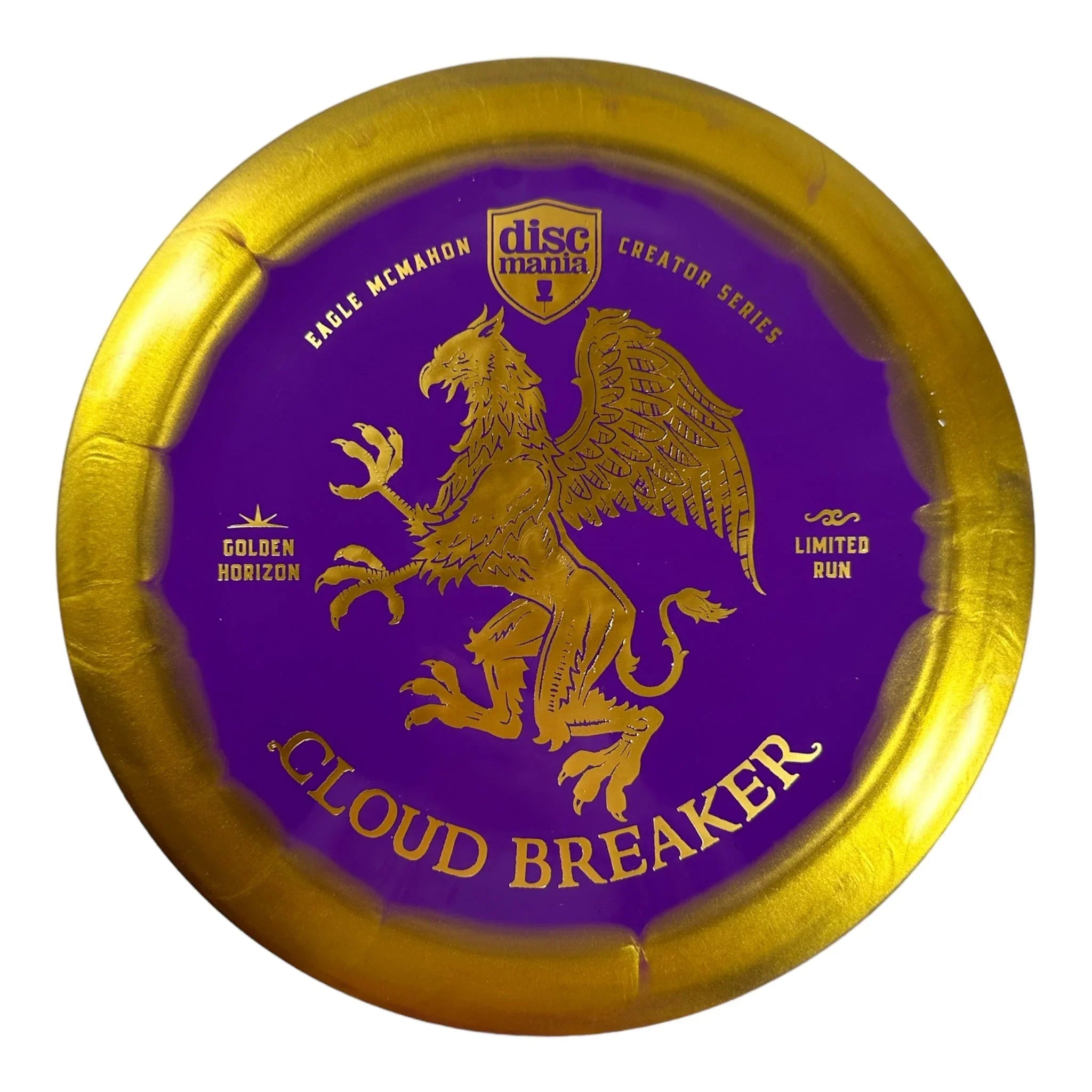 Discmania Cloud Breaker - DD3 | Golden Horizon | Purple/Gold 173 - 175g (Eagle McMahon) Disc Golf