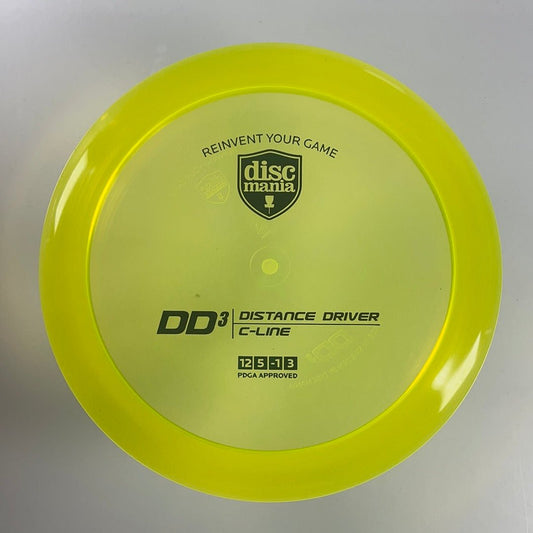 Discmania DD3 | C-Line | Yellow/Green 173-174g Disc Golf