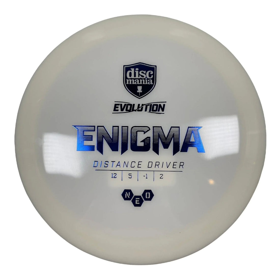 Discmania Enigma | Neo | White/Blue 171 - 175g Disc Golf