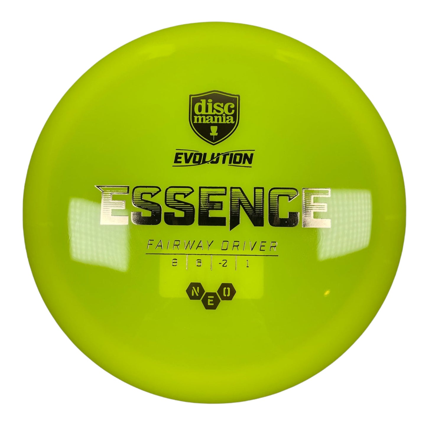 Discmania Essence | Neo | Yellow/Silver 168-169g Disc Golf