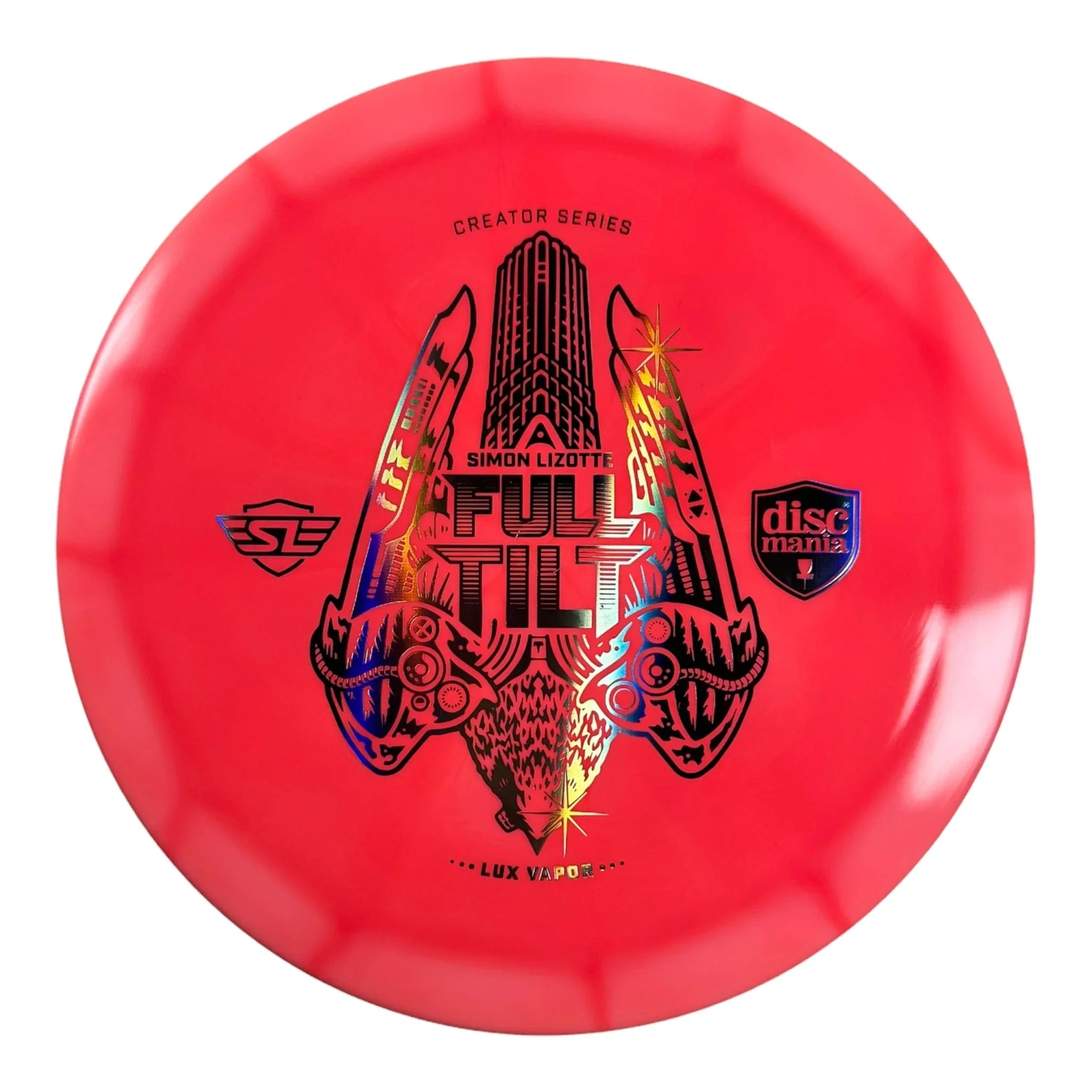Discmania Full Tilt | Lux Vapor | Light Pink/Holo 171g Disc Golf