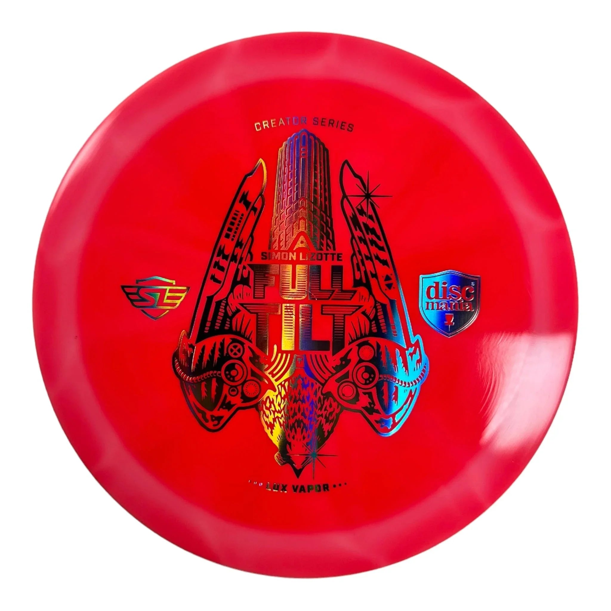 Discmania Full Tilt | Lux Vapor | Pink/Holo 172g Disc Golf