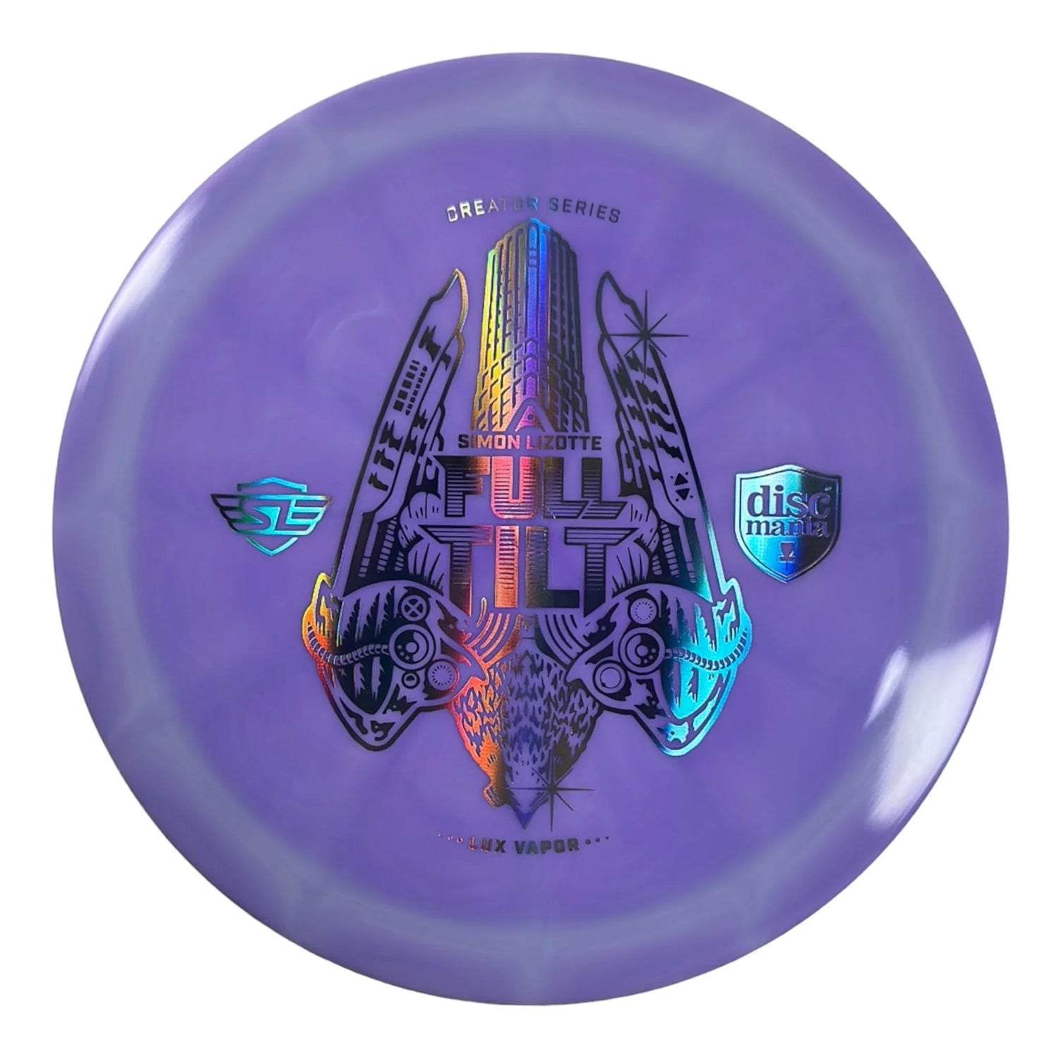 Discmania Full Tilt | Lux Vapor | Purple/Holo 172g Disc Golf