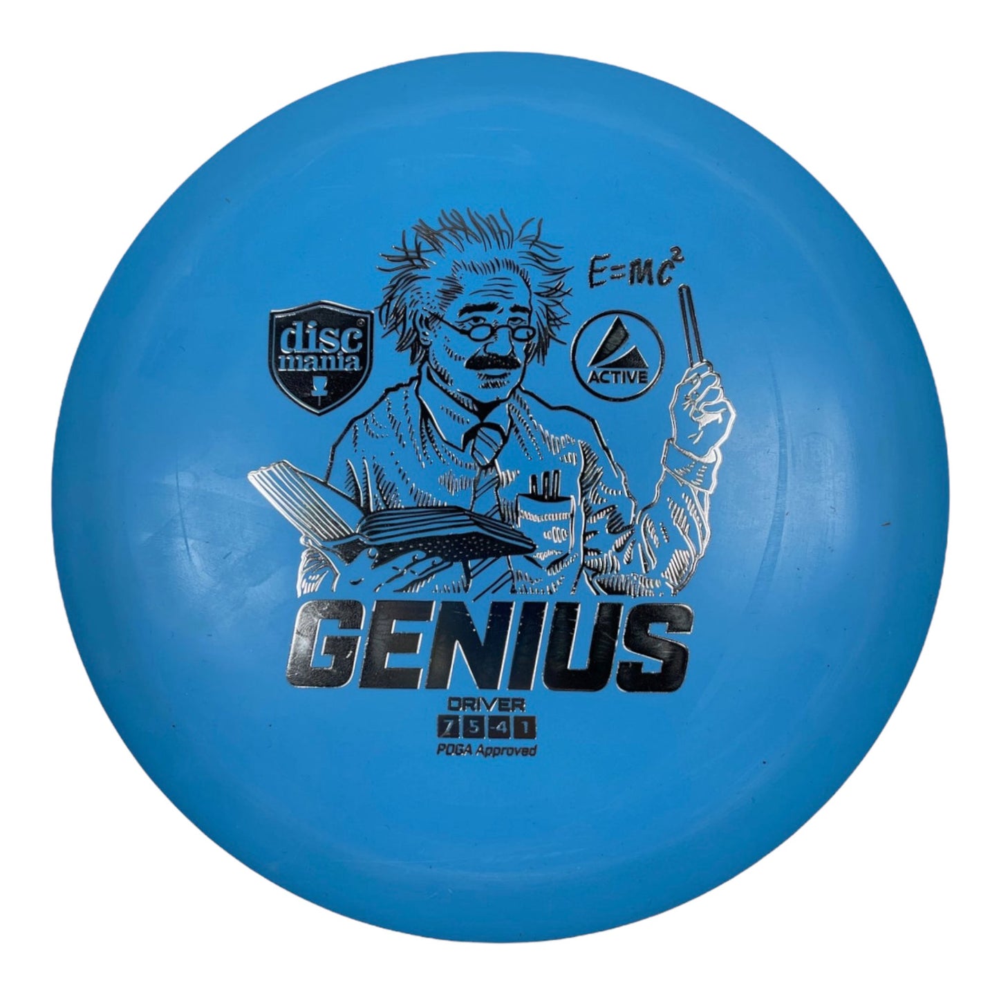 Discmania Genius | Active | Blue/Silver 163-166g Disc Golf