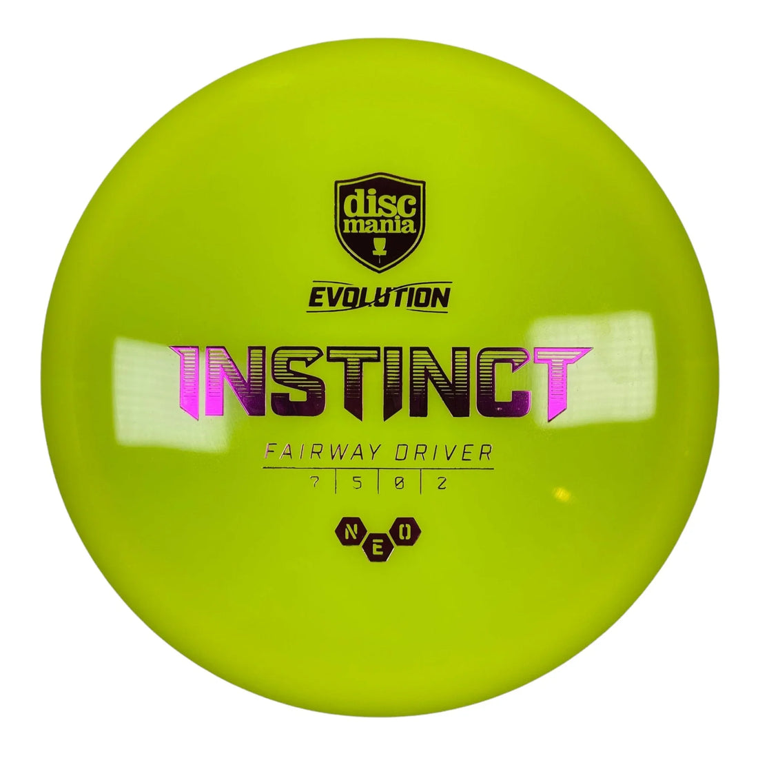Discmania Instinct | Neo | Yellow/Pink 173 - 176g Disc Golf
