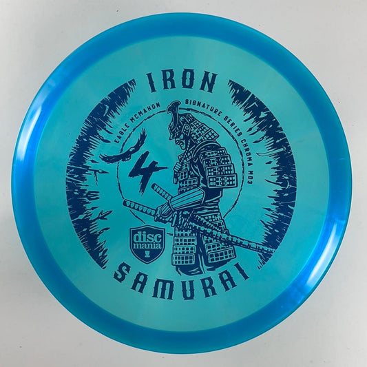 Discmania Iron Samurai 4 - MD3 | Chroma | Blue/Blue 175g (Eagle McMahon) Disc Golf