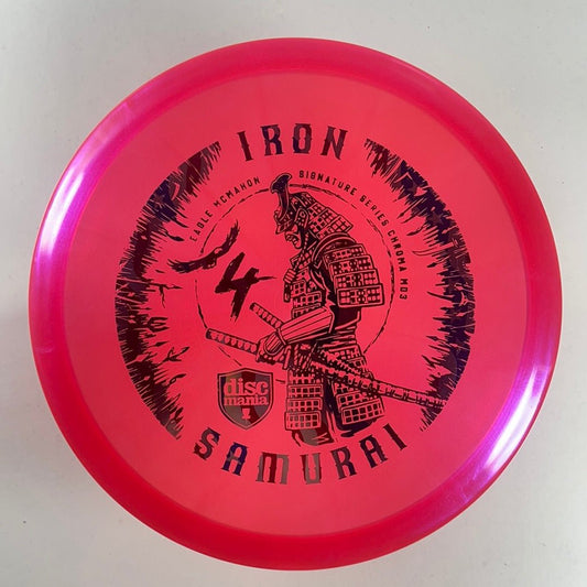 Discmania Iron Samurai 4 - MD3 | Chroma | Pink/USA 176g (Eagle McMahon) Disc Golf