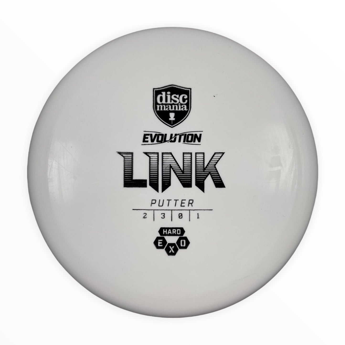 Discmania Link | Exo Hard | White/Black 176g Disc Golf