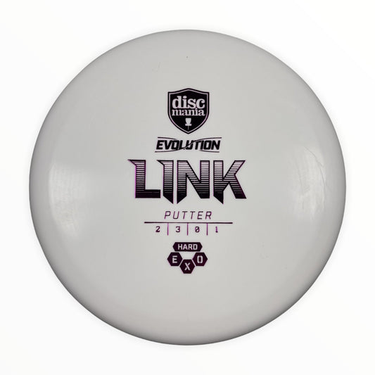 Discmania Link | Exo Hard | White/Pink 174g Disc Golf