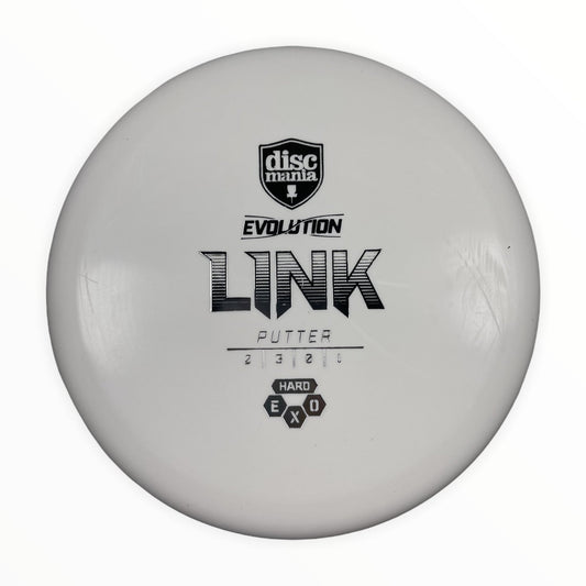 Discmania Link | Exo Hard | White/Silver 174-176g Disc Golf