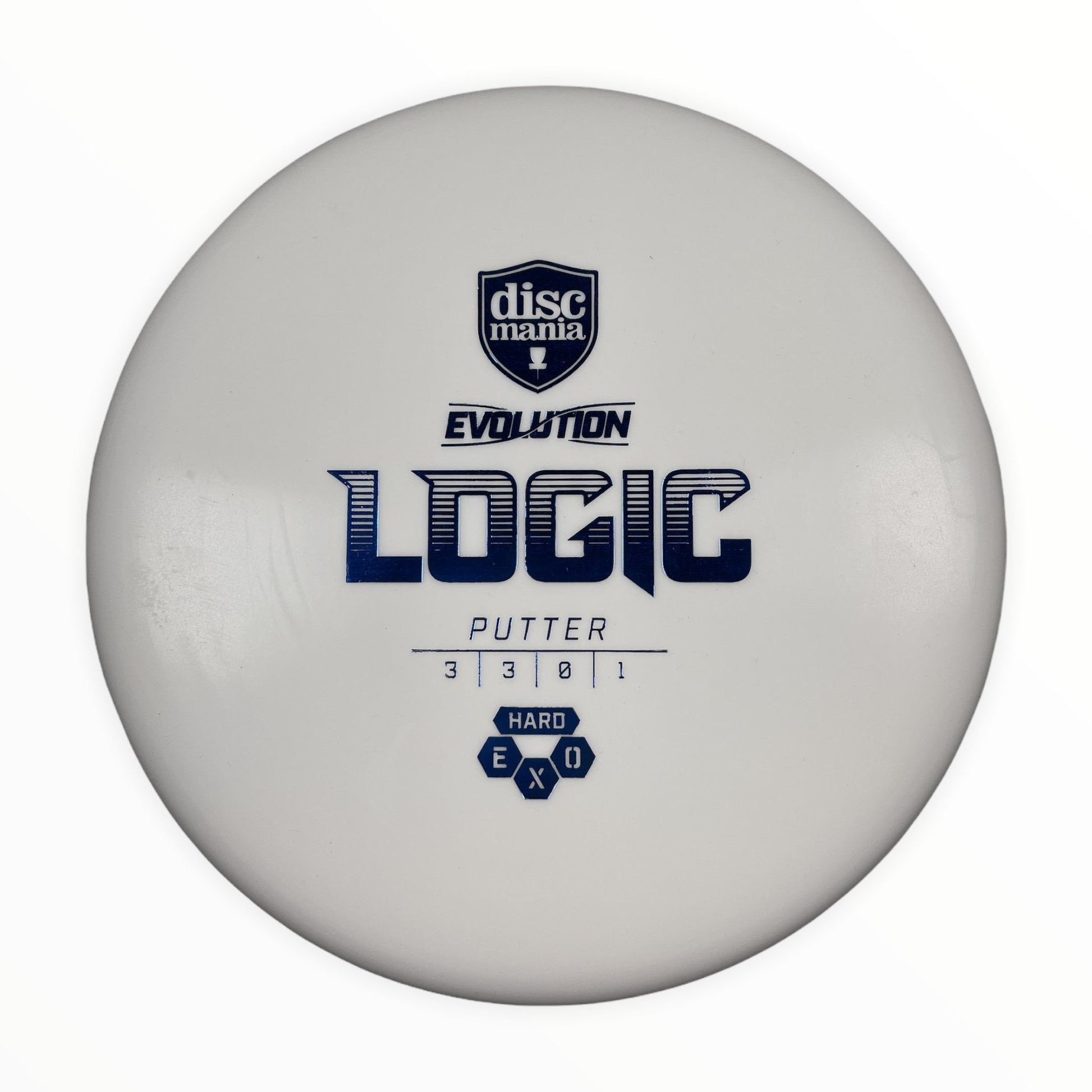 Discmania Logic | Exo Hard | White/Blue 173g Disc Golf