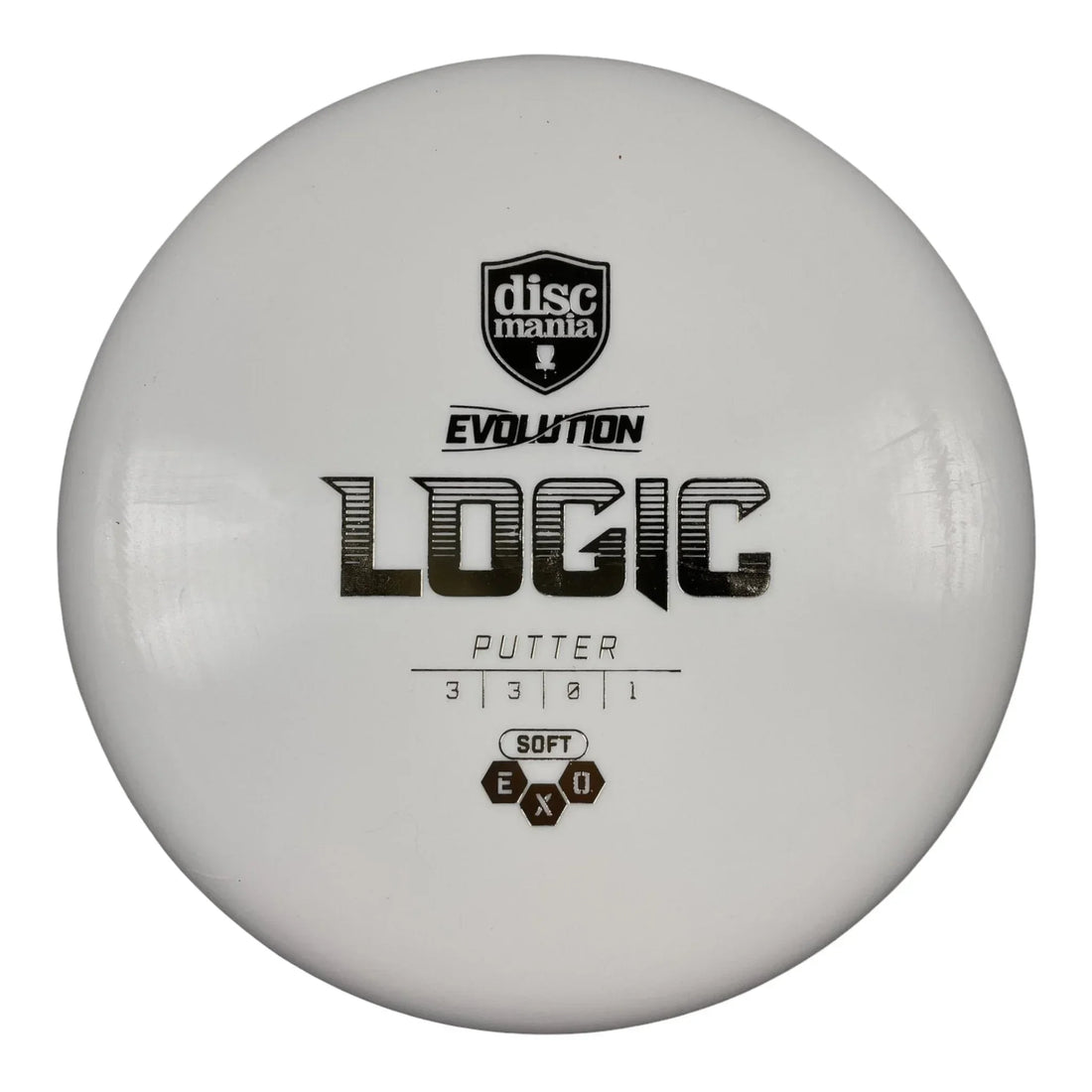 Discmania Logic | Exo Soft | White/Silver 173g Disc Golf