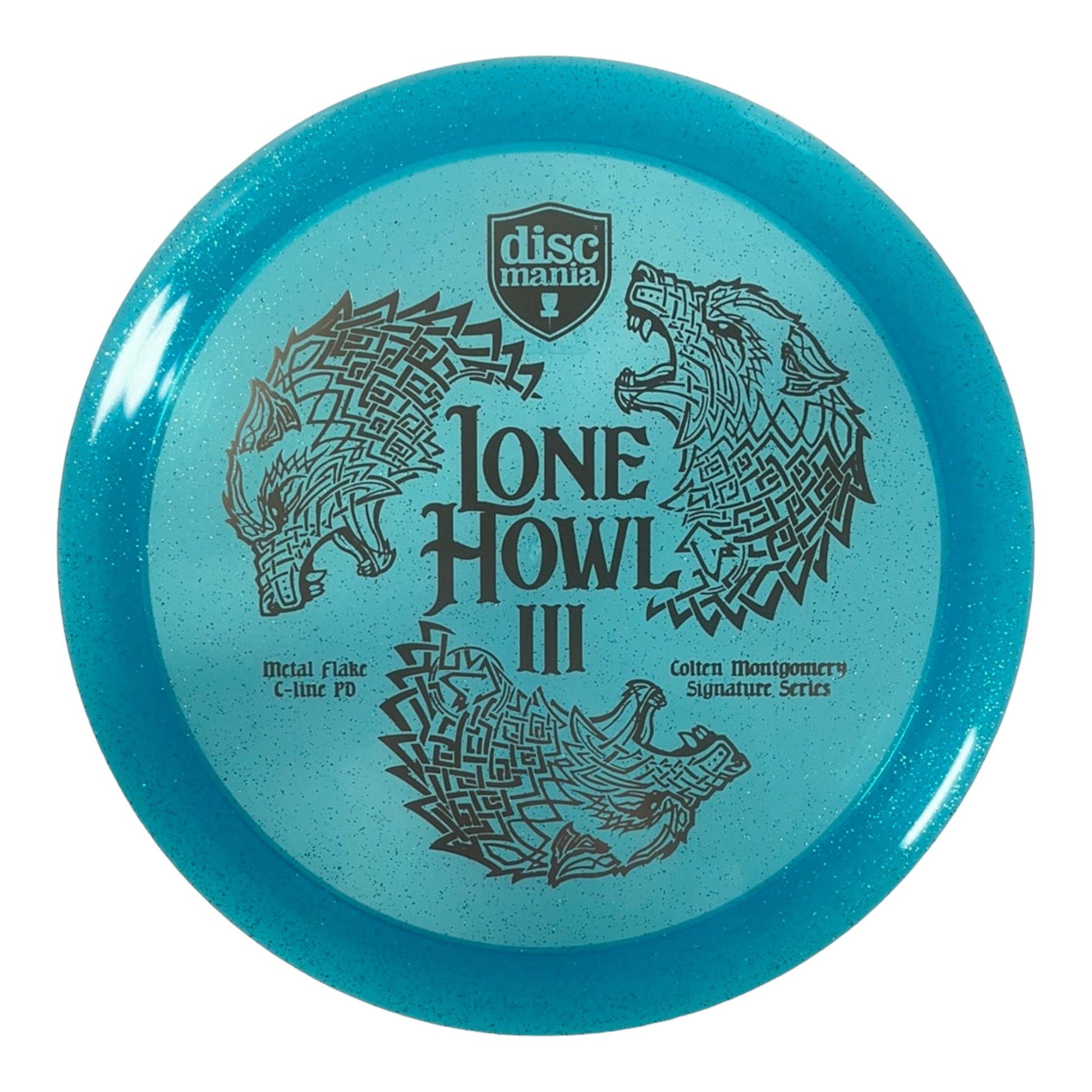 Discmania Lone Howl 3 - PD | Metal Flake C-Line | Blue/Gold 170-171g (Colton Montgomery) Disc Golf