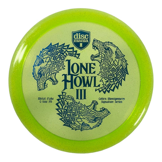 Discmania Lone Howl 3 - PD | Metal Flake C-Line | Green/Blue 169g (Colton Montgomery) Disc Golf