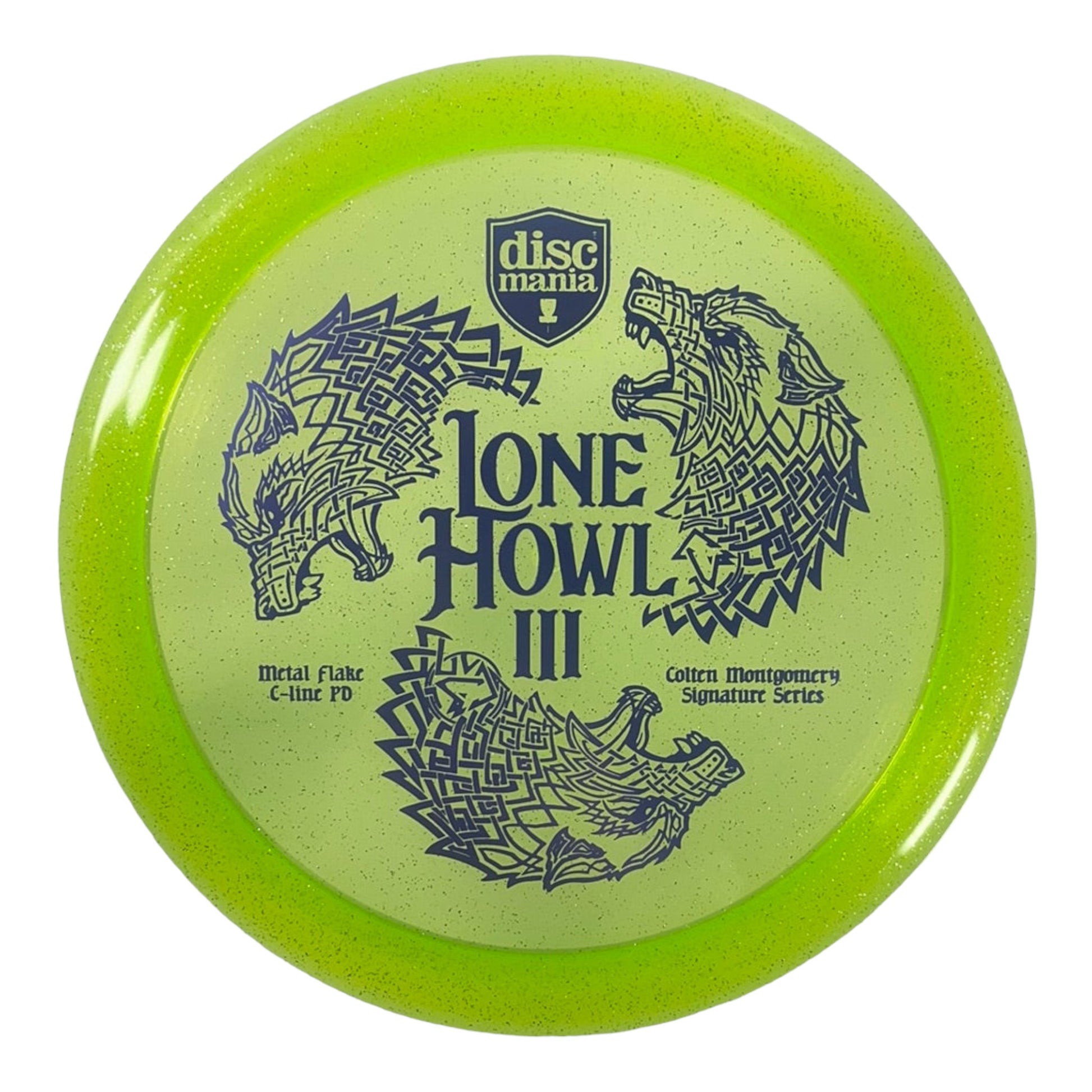 Discmania Lone Howl 3 - PD | Metal Flake C-Line | Green/Purple 170g (Colton Montgomery) Disc Golf