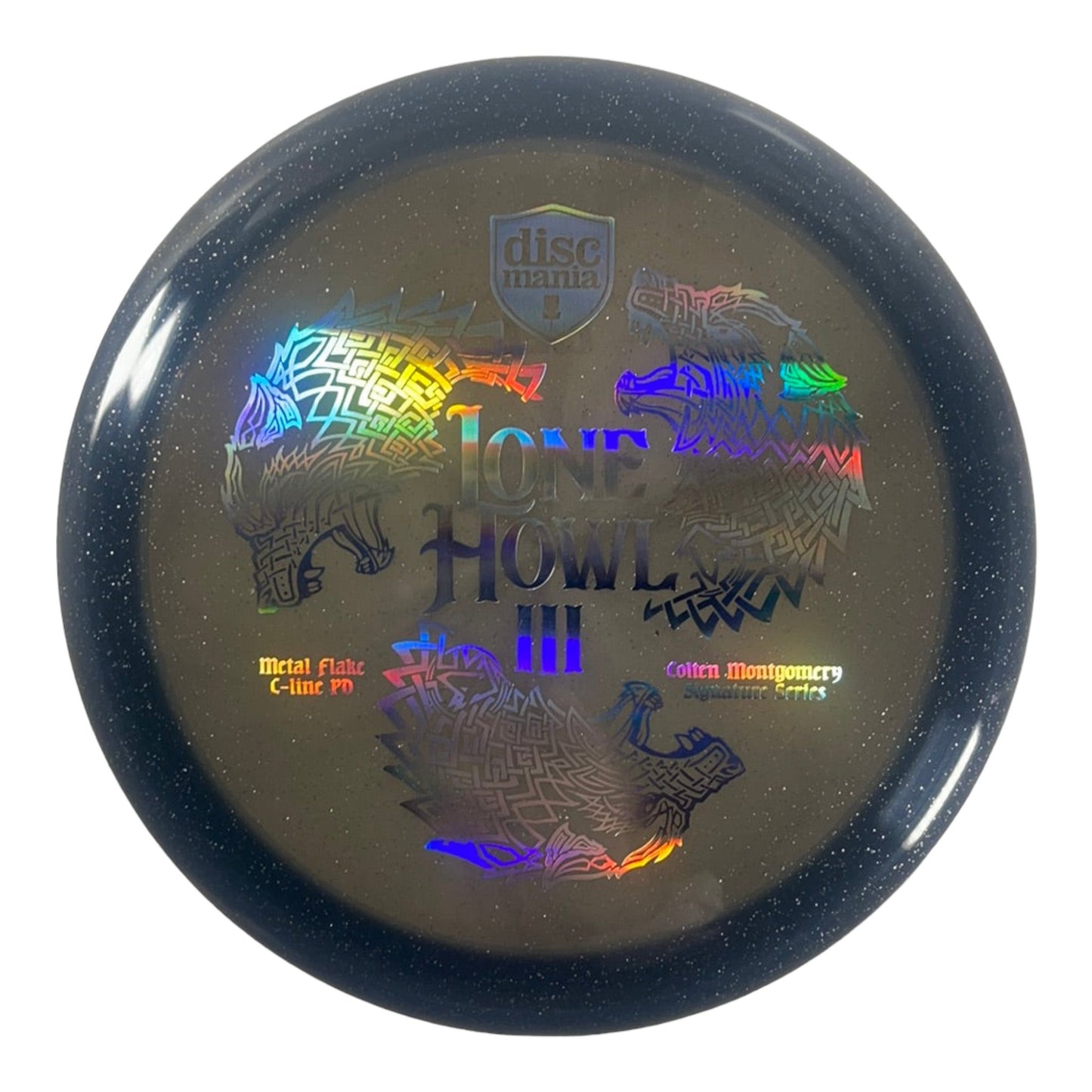 Discmania Lone Howl 3 - PD | Metal Flake C-Line | Grey/Holo 173-174g (Colton Montgomery) Disc Golf