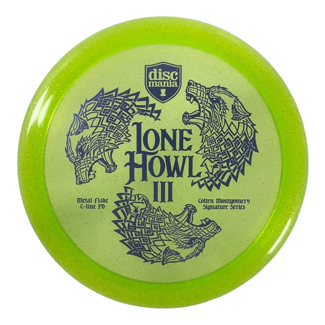 Discmania Lone Howl 3 - PD | Metal Flake C-Line | Green/Purple 173g (Colton Montgomery) Disc Golf