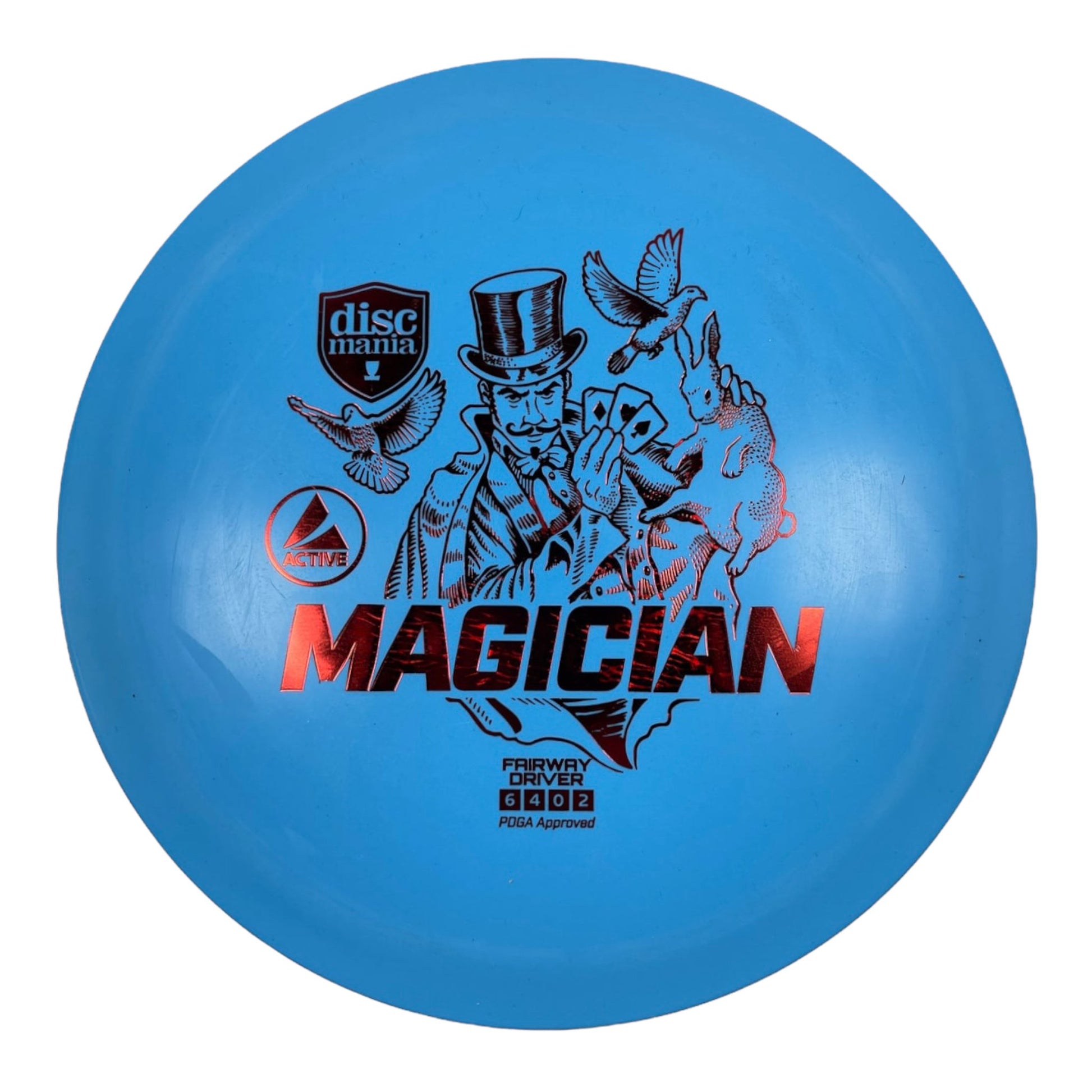 Discmania Magician | Active | Blue/Red 168-171g Disc Golf
