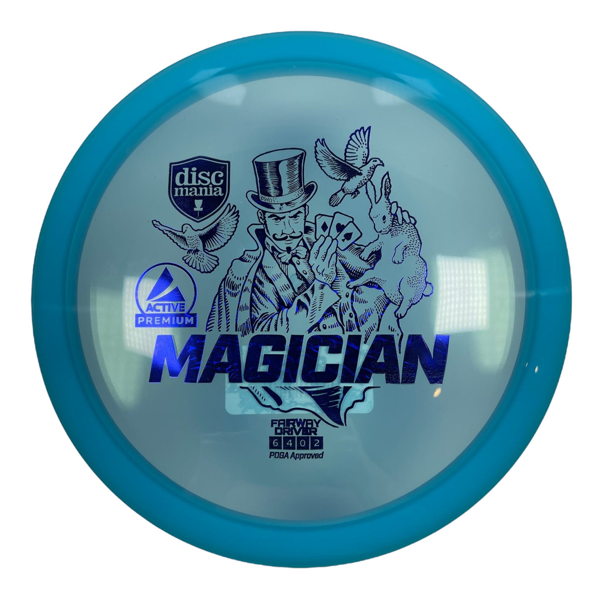 Discmania Magician | Active Premium | Blue/Purple 165-175g Disc Golf
