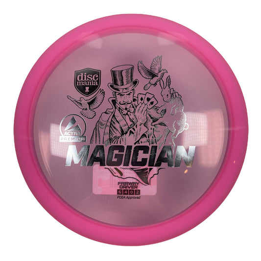 Discmania Magician | Active Premium | Pink/Silver 176g Disc Golf