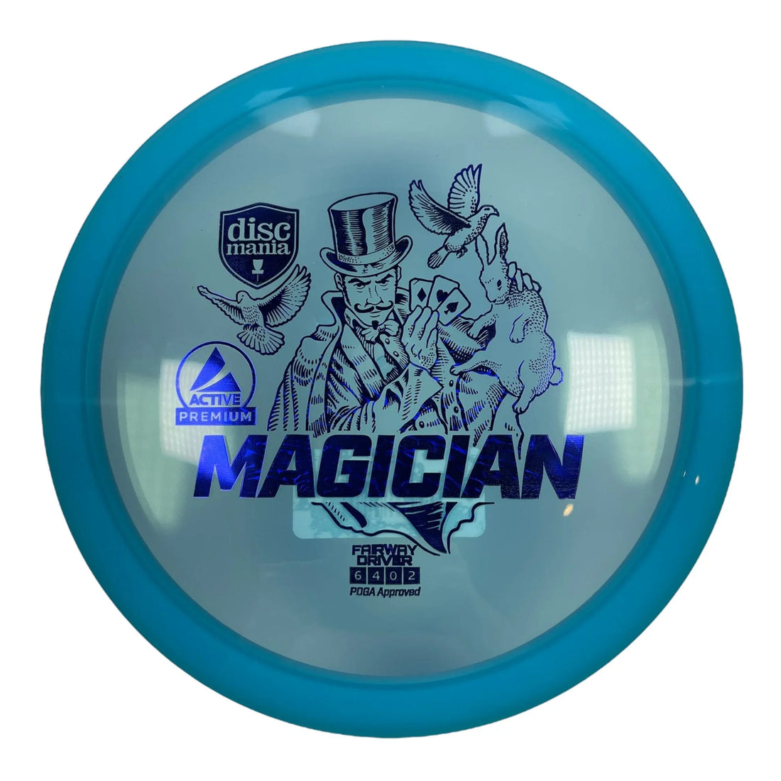 Discmania Magician | Active Premium | Blue/Purple 165 - 175g Disc Golf