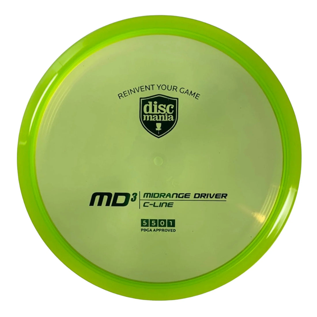 Discmania MD3 | C - Line | Green/Green 176g Disc Golf